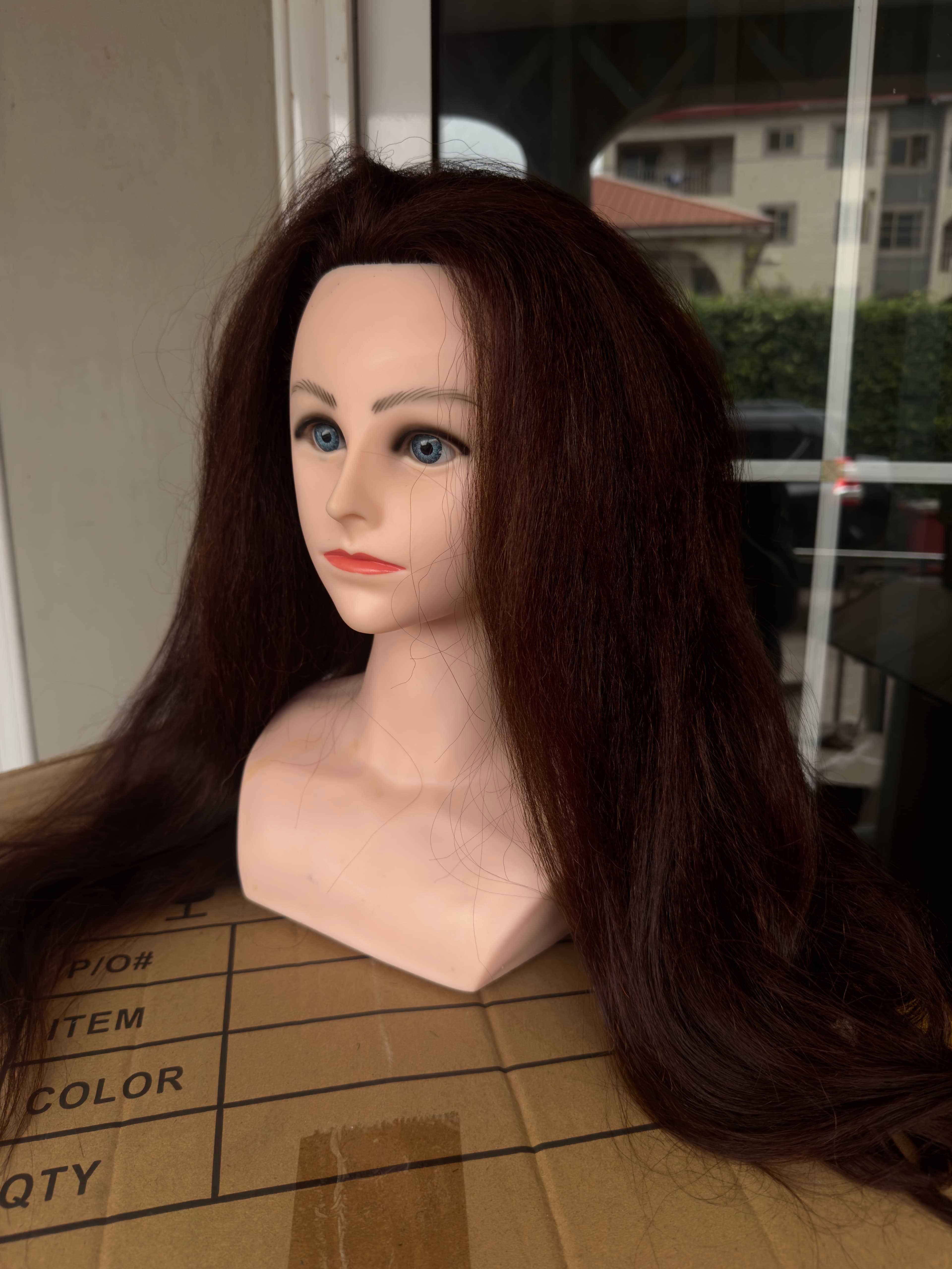 Full shoulder Training Hair Mannequin